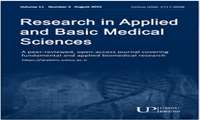 انتشار سی‌ و یکمین شماره مجله Research in Applied and Basic Medical Sciences